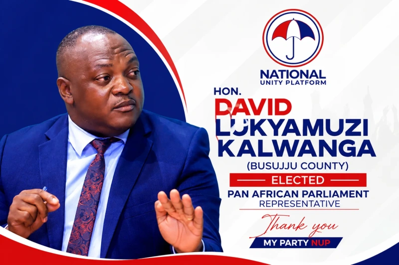 HON. DAVID LUKYAMUZI KALWANGA ELECTED PAN-AFRICAN PARLIAMENT REPRESENTATIVE
